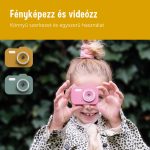 Zazu – Gyermek digitális fényképezőgép, rózsaszín