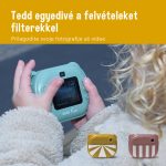 Zazu – Gyermek instant fényképezőgép, ZÖLD (nyomtatóval)