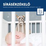 Zazu – ROBIN mosómedve, szundikendő sírásérzékelő modullal