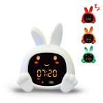 Zazu - SARAH nyuszi alvástréner éjjeli fénnyel és nyugtató dallamokkal, FEHÉR