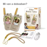 ZAZU – Gyerek videós walkie talkie, BÉZS