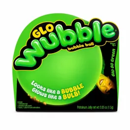   Glo Wubble, Sötétben világító óriásbuborék labda, neonzöld