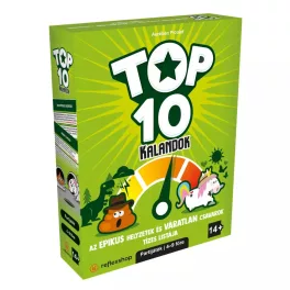 Top10: Kalandok – tematikus kooperatív társasjáték
